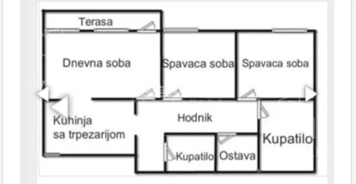 Trosoban stan | 4zida