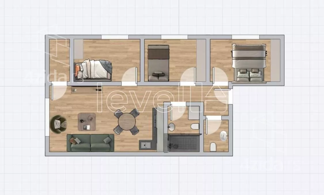 Troiposoban stan | 4zida