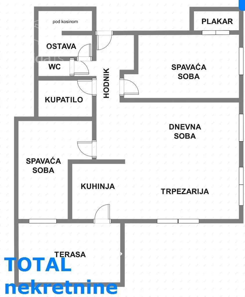 Trosoban stan | 4zida