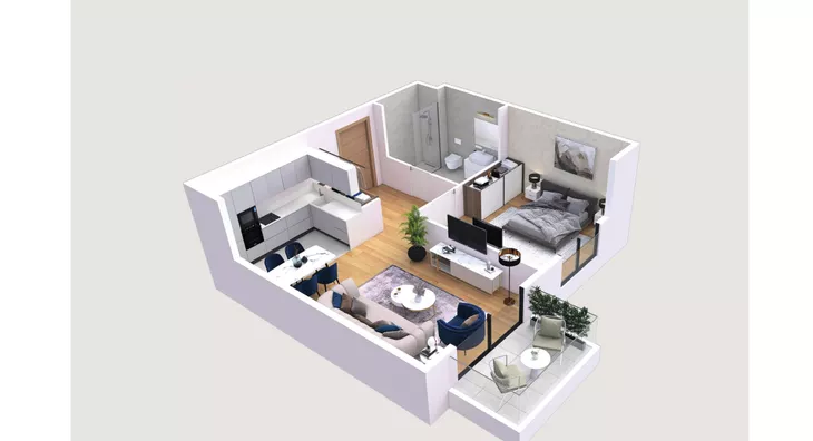 Dvosoban stan | 4zida