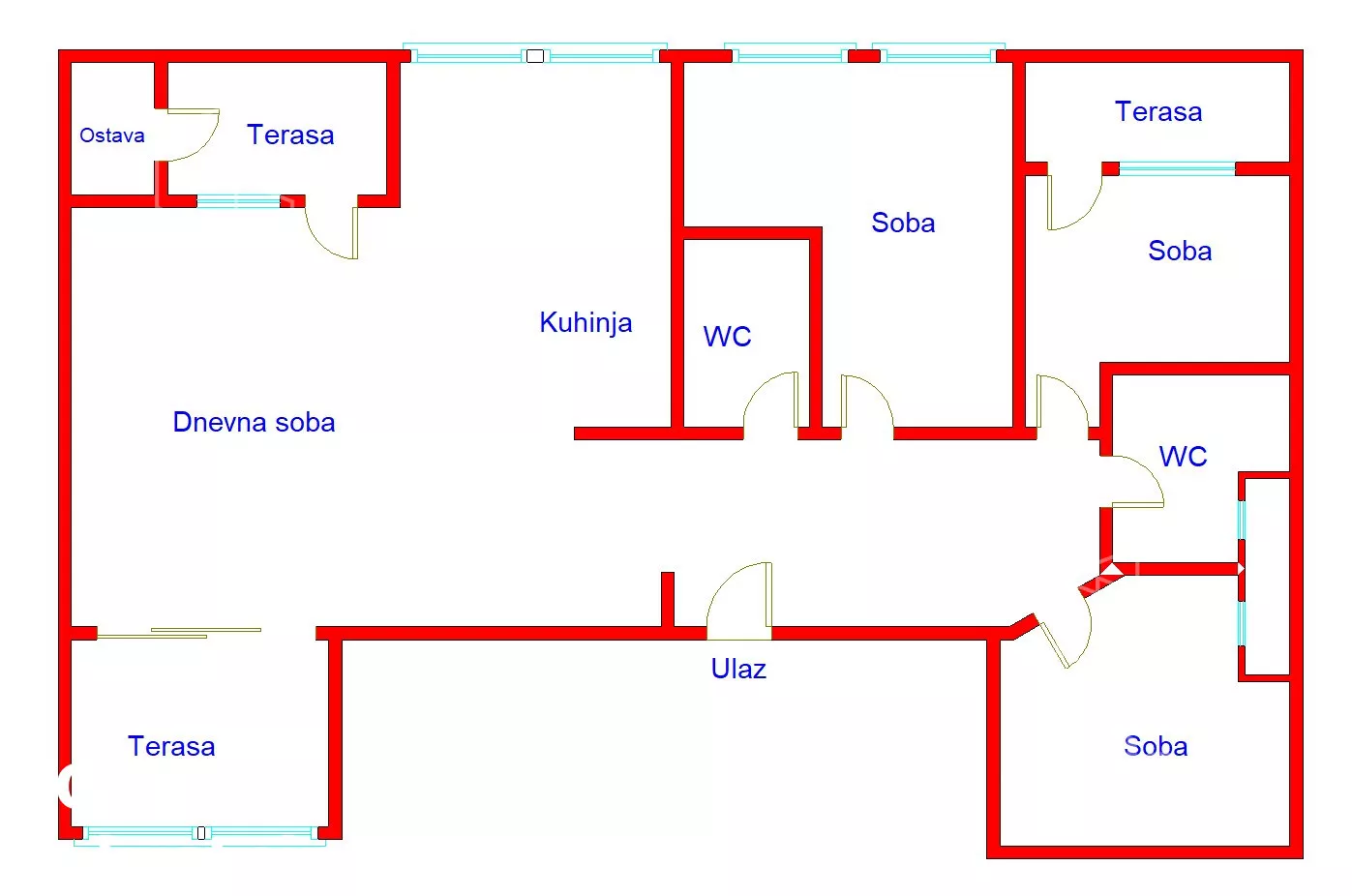 Četvorosoban stan | 4zida