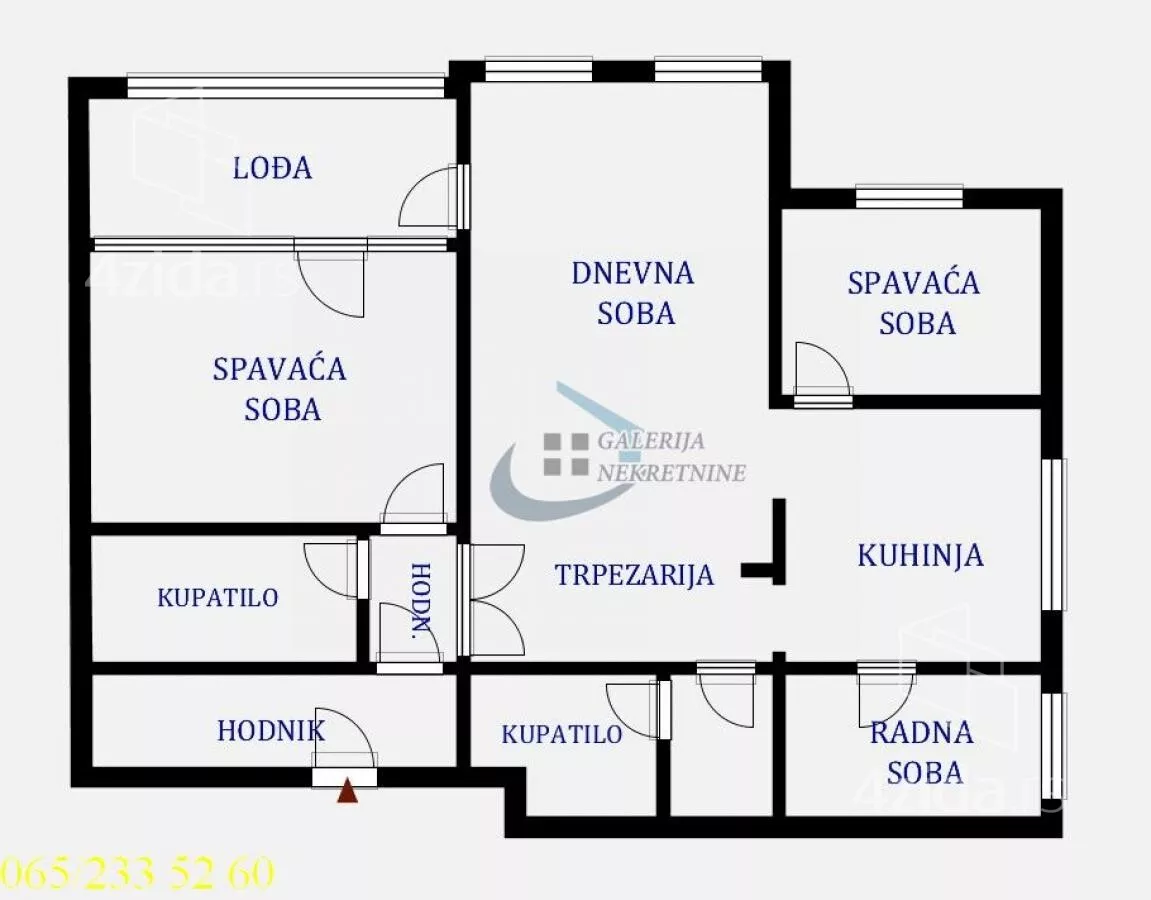 Troiposoban stan | 4zida