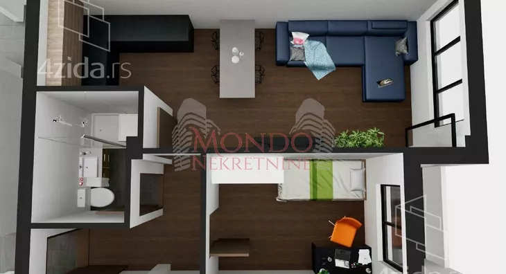 Jednoiposoban stan | 4zida