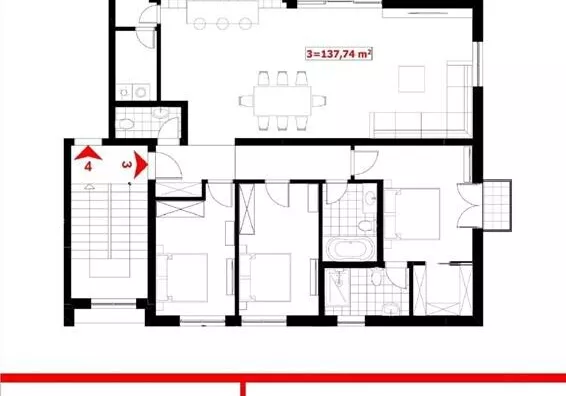 Četvorosoban stan | 4zida