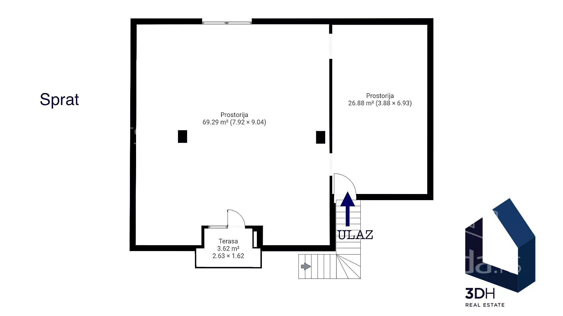 2-etažna kuća | 4zida