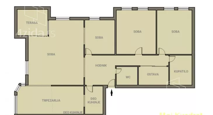 Četvorosoban stan | 4zida