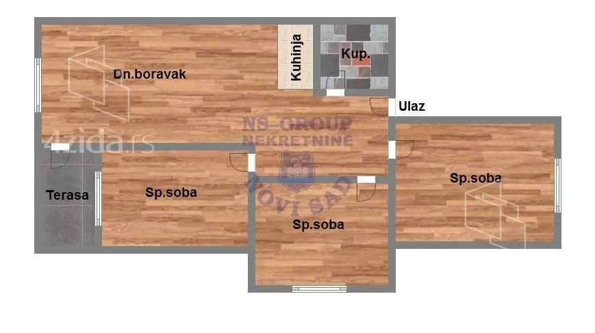 Troiposoban stan | 4zida