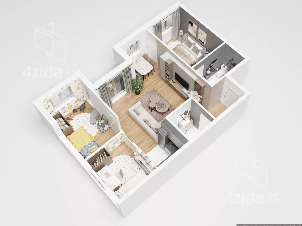Četvorosoban stan | 4zida