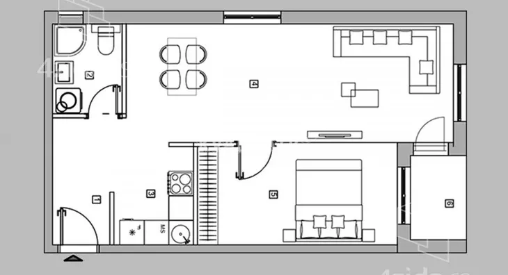 Dvosoban stan | 4zida