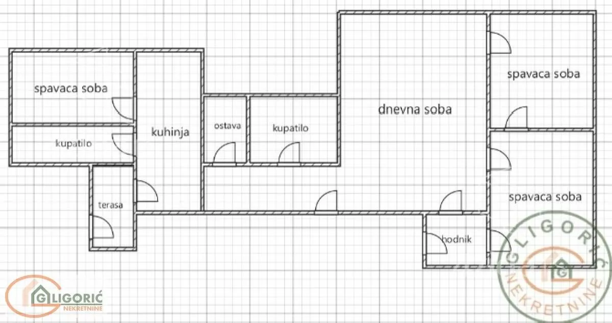 Troiposoban stan | 4zida