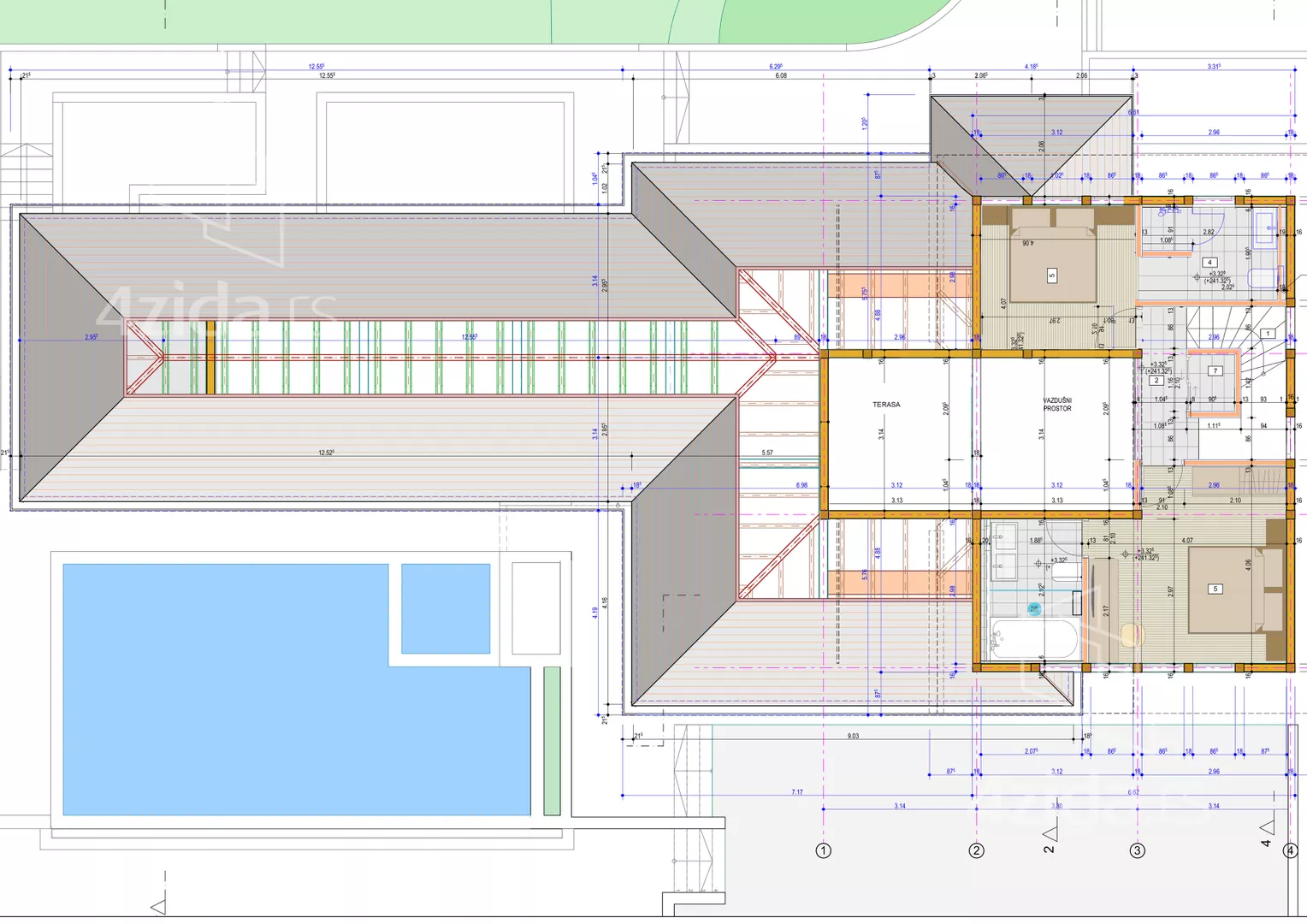 3-etažna kuća | 4zida