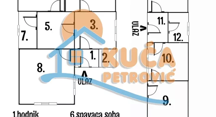 1-etažna kuća | 4zida