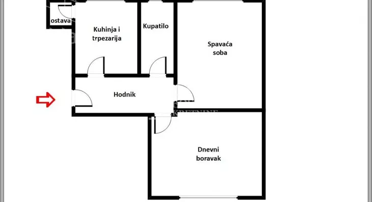 Dvosoban stan | 4zida