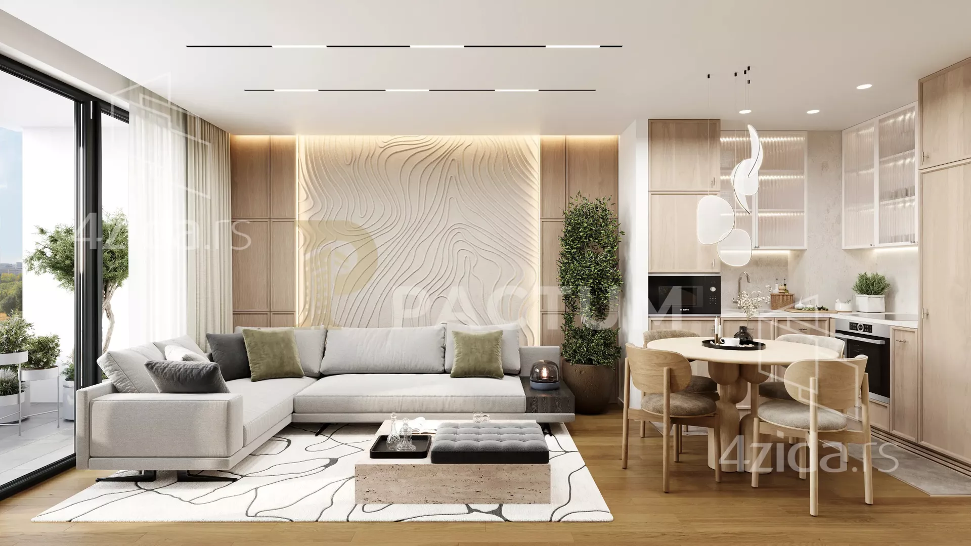 Trosoban stan | 4zida