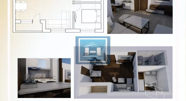 Jednoiposoban stan | 4zida