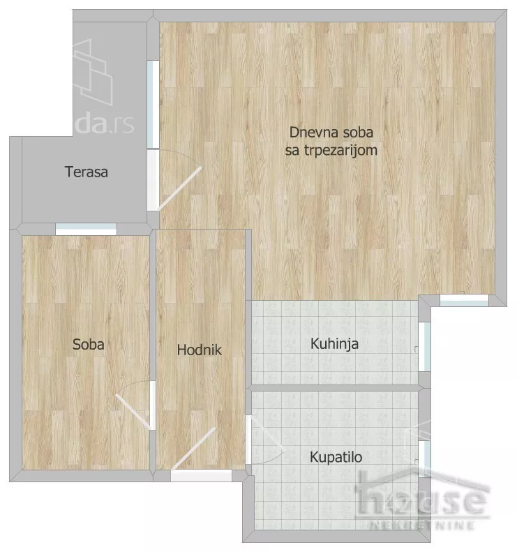 Dvosoban stan | 4zida