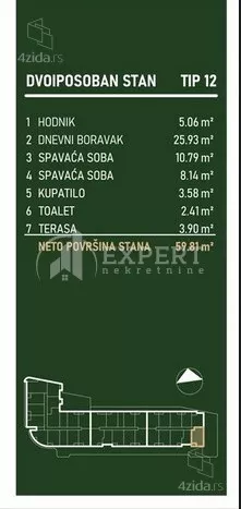 Dvoiposoban stan | 4zida