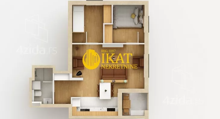 Dvosoban stan | 4zida