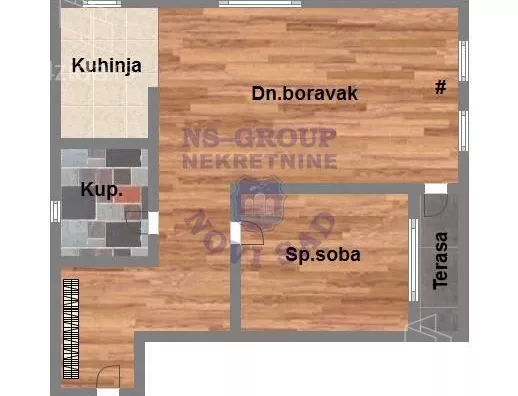 Dvosoban stan | 4zida