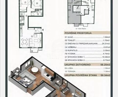 Dvoiposoban stan | 4zida