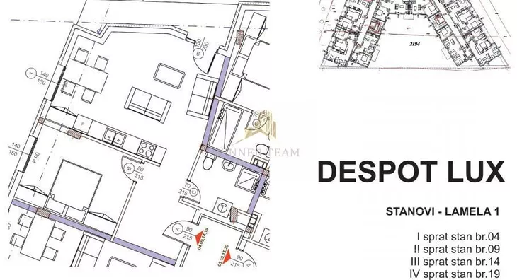 Dvoiposoban stan | 4zida