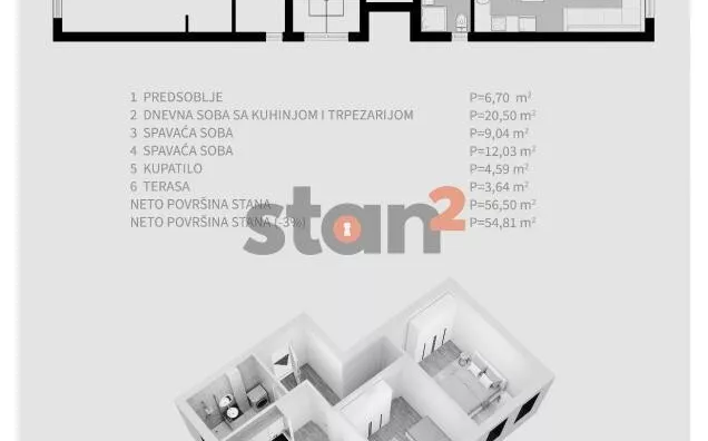 Dvoiposoban stan | 4zida