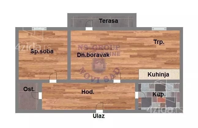 Dvosoban stan | 4zida