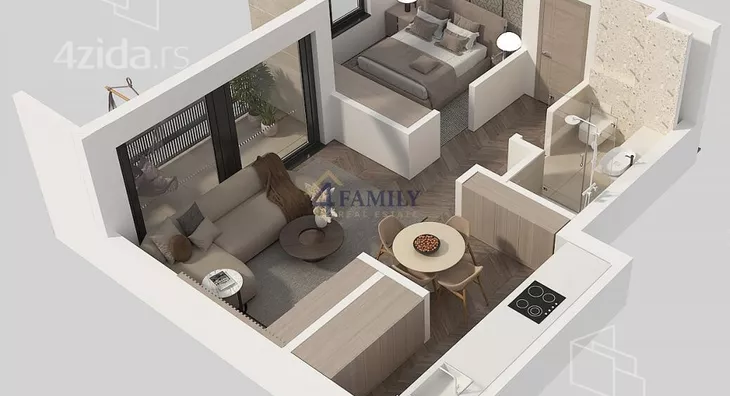 Dvosoban stan | 4zida