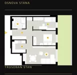 Trosoban stan | 4zida