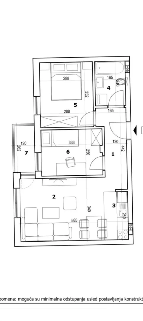 Dvosoban stan | 4zida