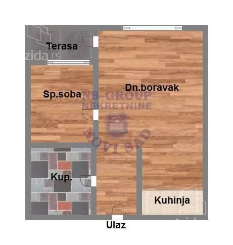Dvosoban stan | 4zida