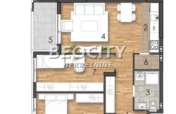 Trosoban stan | 4zida