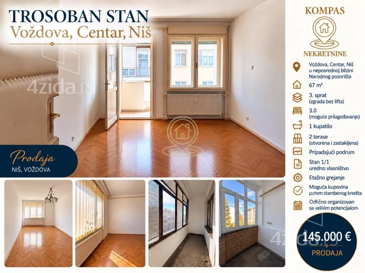 Dvoiposoban stan | 4zida