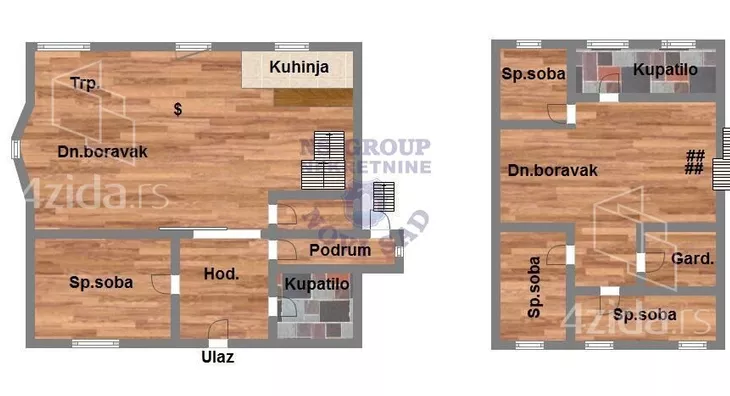 2-etažna kuća | 4zida