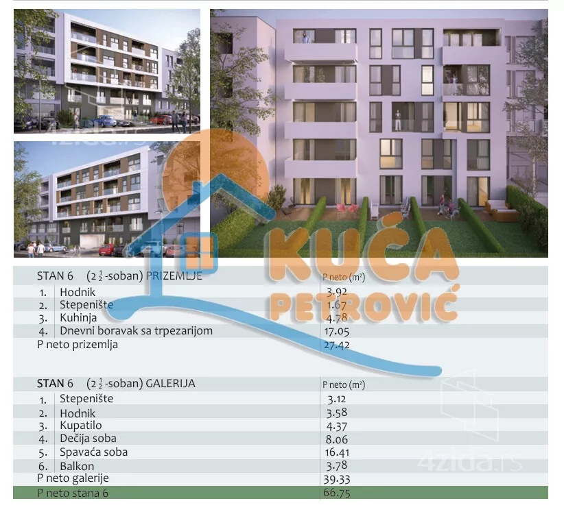 Trosoban stan | 4zida