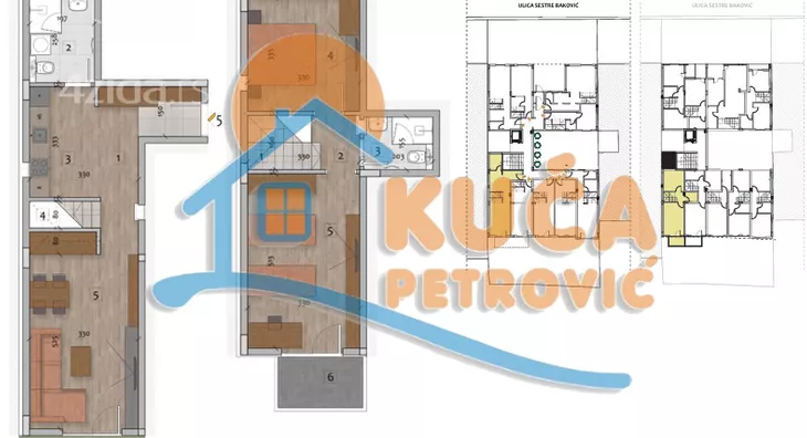 Trosoban stan | 4zida