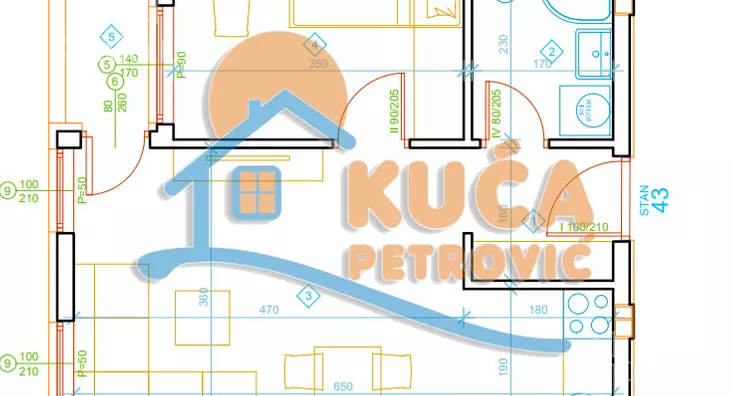 Jednoiposoban stan | 4zida