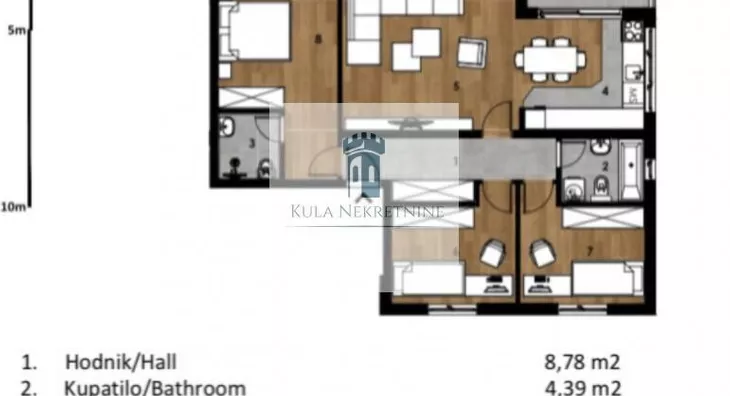 Troiposoban stan | 4zida