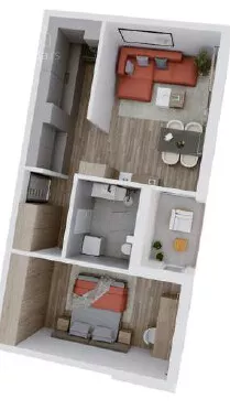 Jednoiposoban stan | 4zida