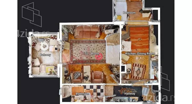 Dvosoban stan | 4zida