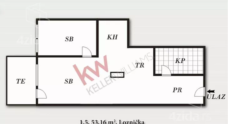Jednoiposoban stan | 4zida
