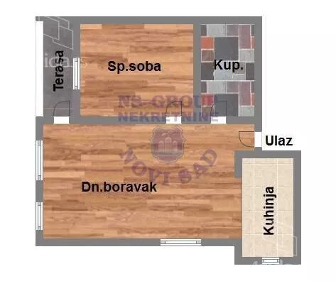 Dvosoban stan | 4zida