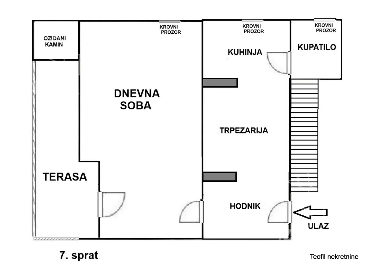 Troiposoban stan | 4zida