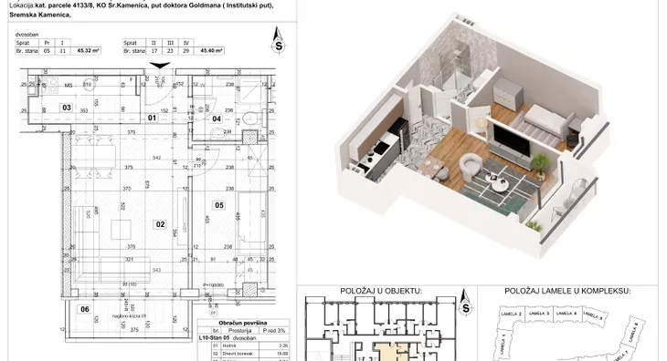 Dvosoban stan | 4zida