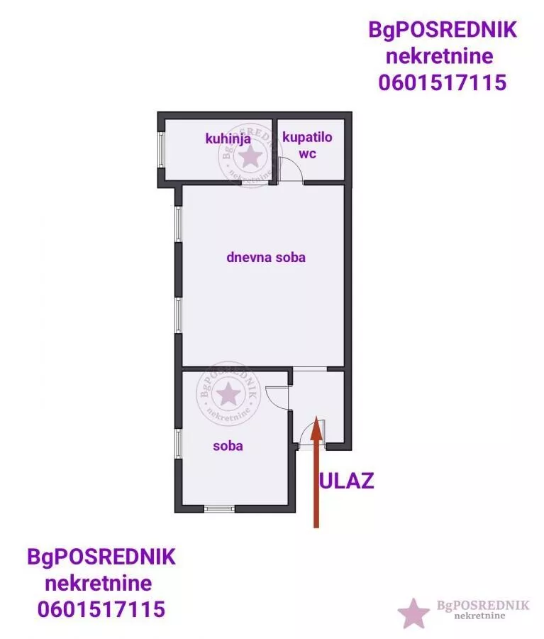 Dvosoban stan | 4zida