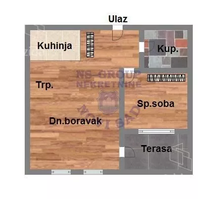 Dvosoban stan | 4zida