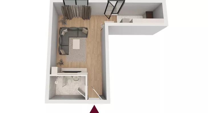 Jednosoban stan | 4zida