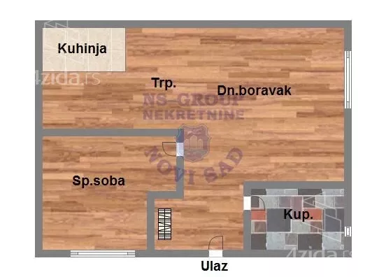 Jednoiposoban stan | 4zida