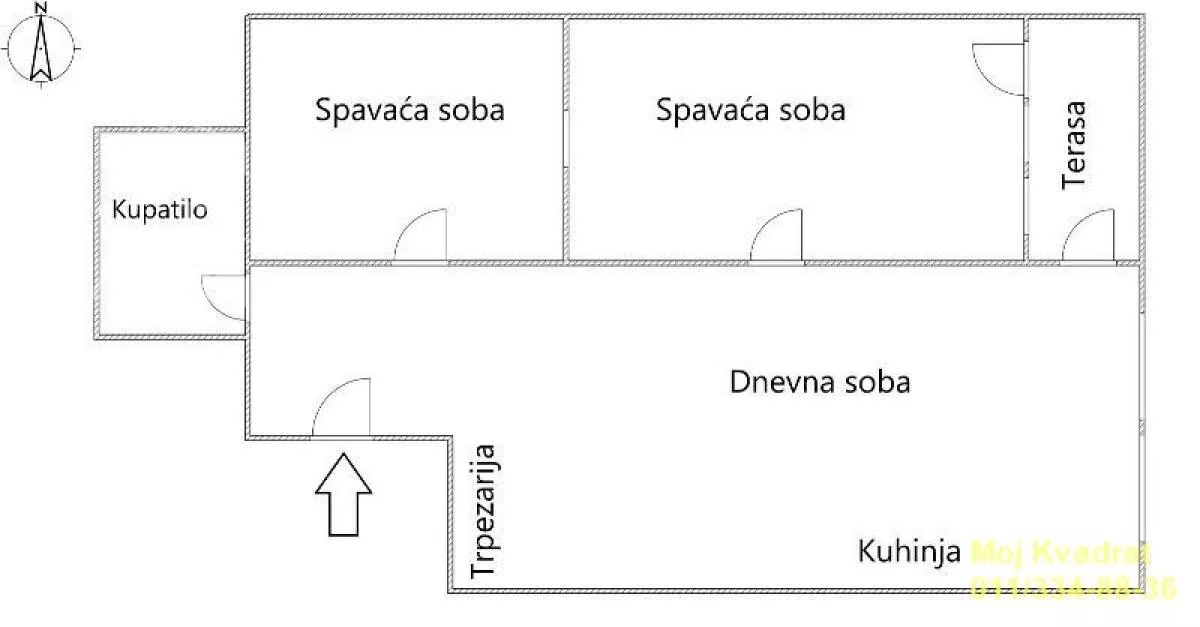 Dvoiposoban stan | 4zida