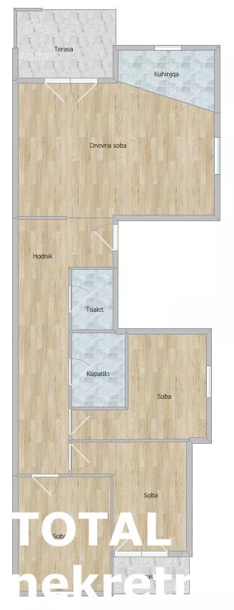 Troiposoban stan | 4zida